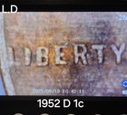 1952-D Penny 1C Denver Circulated BN Bronze Lincoln Wheat Small Cent — photo 4