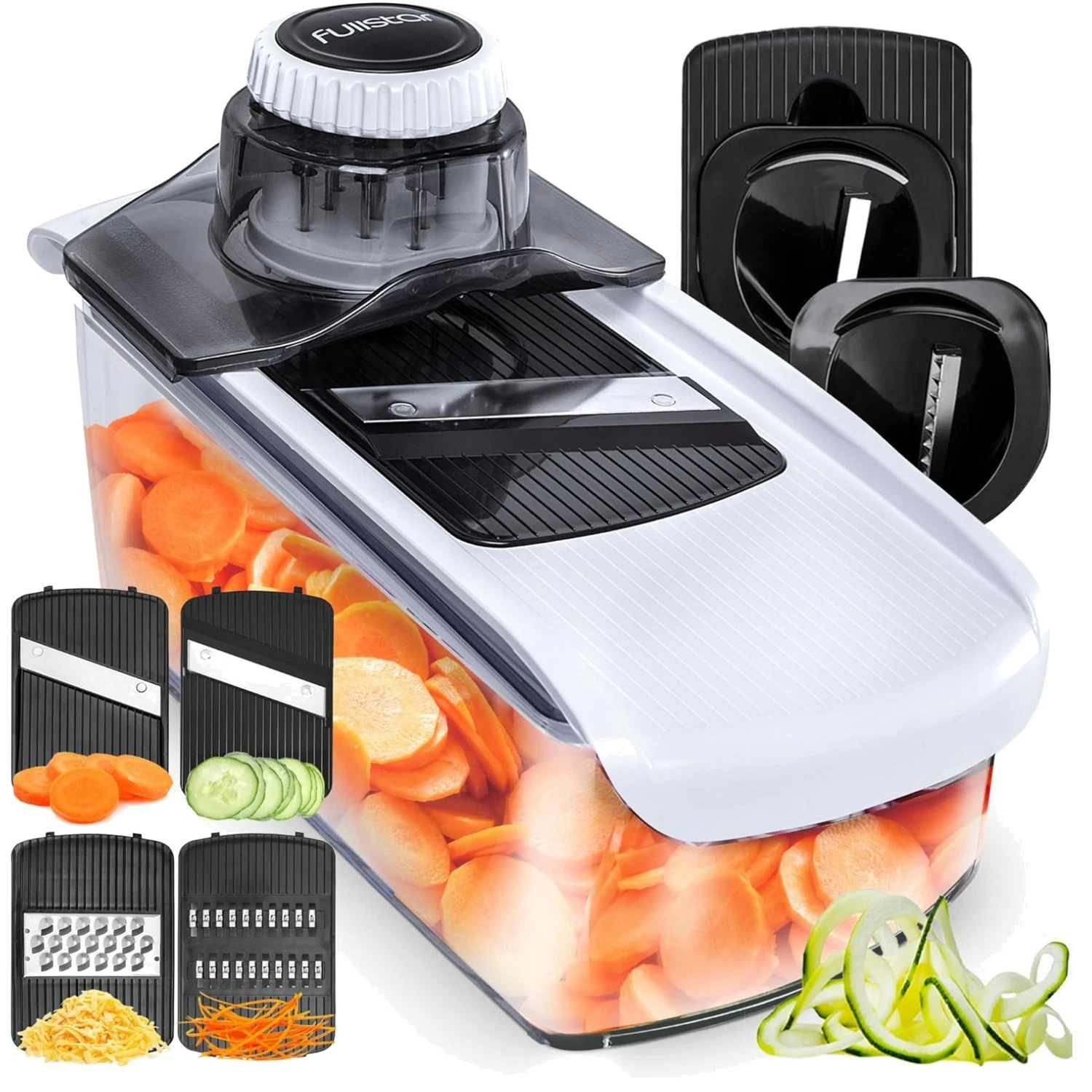 Vegetable Spiralizer & Cheese Grater Combo