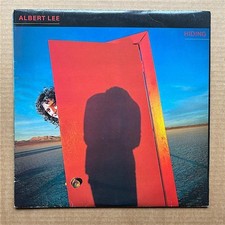 ALBERT LEE HIDING LP 1979 with insert - clean record with a couple of surface ma