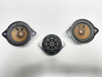 10-16 Audi A4 S4 B&O Left Right Center Dash Speaker Set 8T0035416 8T0035397A OEM