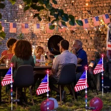 6 Pieces Flag Lights – Festive Outdoor Lighting