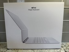 Apple Magic Keyboard for iPad Air 13  White Model A3340. Pristine. Open Box.