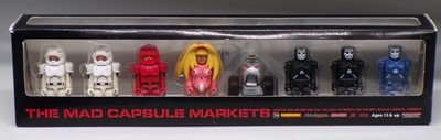 Medicom Kubrick MAD CAPSULE MARKETS figure SET Cro Magnon Pass Guard SEALED mib