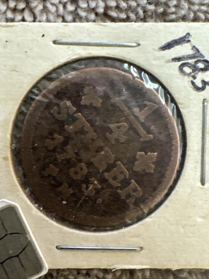 GERMAN STATES JULICH-BERG 1/4 STUBER 1783 PM KM#205 Karl Theodor. 1L6.1 - Image 2 of 4