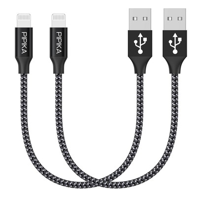 PIPIKA iPhone Charger Cable 2Pack [Apple MFi Certified] Fast