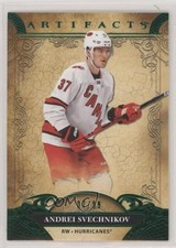2020-21 Upper Deck Artifacts Emerald 7/99 Andrei Svechnikov #34 5tb