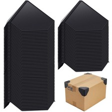 Wesiti 200 Pcs Shipping Box Corner Protectors Plastic Cardboard Corner Protec...