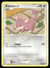 Rattata 73/99 Common Arceus Pokemon Heavily Played