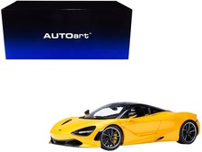 Autoart 76070 1/18 McLaren 720S Volcano Yellow with Black Top and