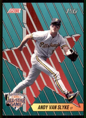1992 Score Procter & Gamble #17 Andy Van Slyke Pittsburgh Pirates