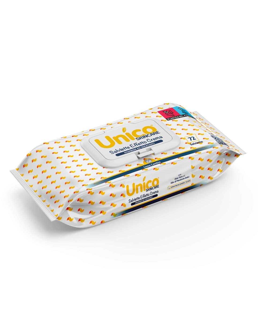 Unico Salviette Effetto Crema 72pz