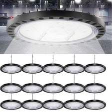 10 Pack 500W UFO Led High Bay Light Commercial Industrial Factory Led Shop Light