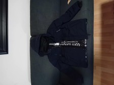 Herren Parka Winter Jacke Blau Navy XL/XXL