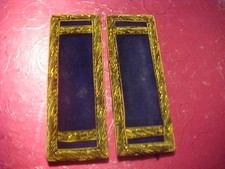 CIVIL WAR UNION INFRANTRY LT. SHOULDER BOARD STRAPS USED