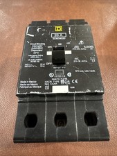 Square D EDB34020 Bolt On Circuit Breaker 20A 3P 480Y/277V 18KA EDB 3 Pole 20Amp