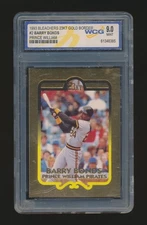 1993 Bleachers 23kt Gold Border -#2 BARRY BONDS (Prince William Pirates) WCG 9