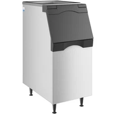 22" Ice Storage Bin with Metallic Alloy Exterior - 383 lb.