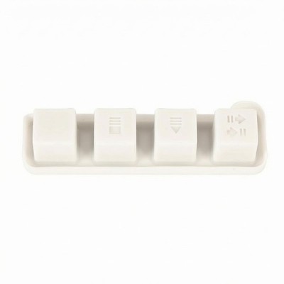 4-Tasten-Leiste leitfähiger Gummi Ersatz-Tastenbaugruppe Gummimaterial