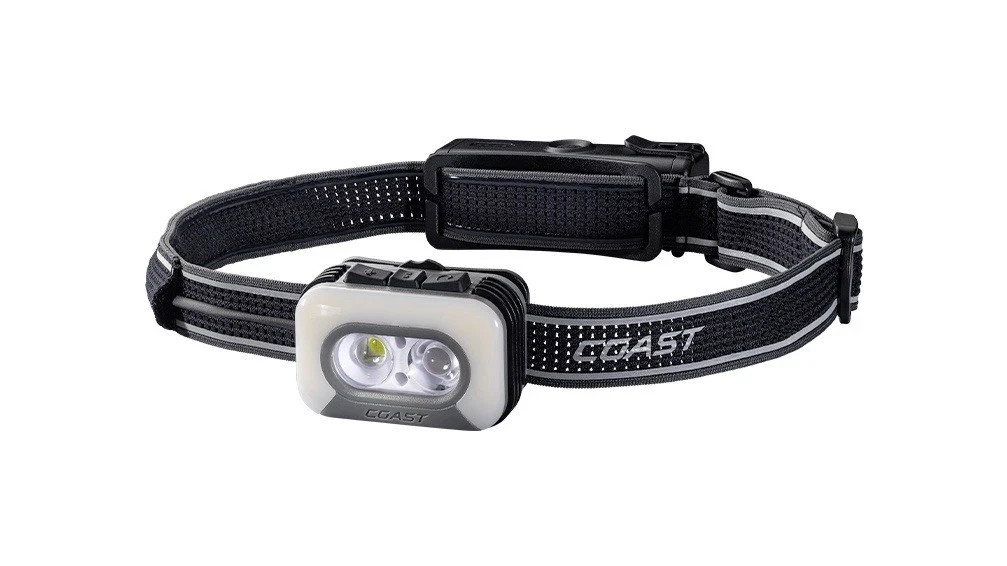 Coast RL30R 1000 Lumen 165m Strahl 83hrs LED Akku Stirnlampe Camping Wandern