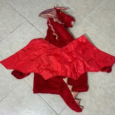 Red Dragon Celebration Halloween Costume Infant Toddler pre loved Hoodie  READ