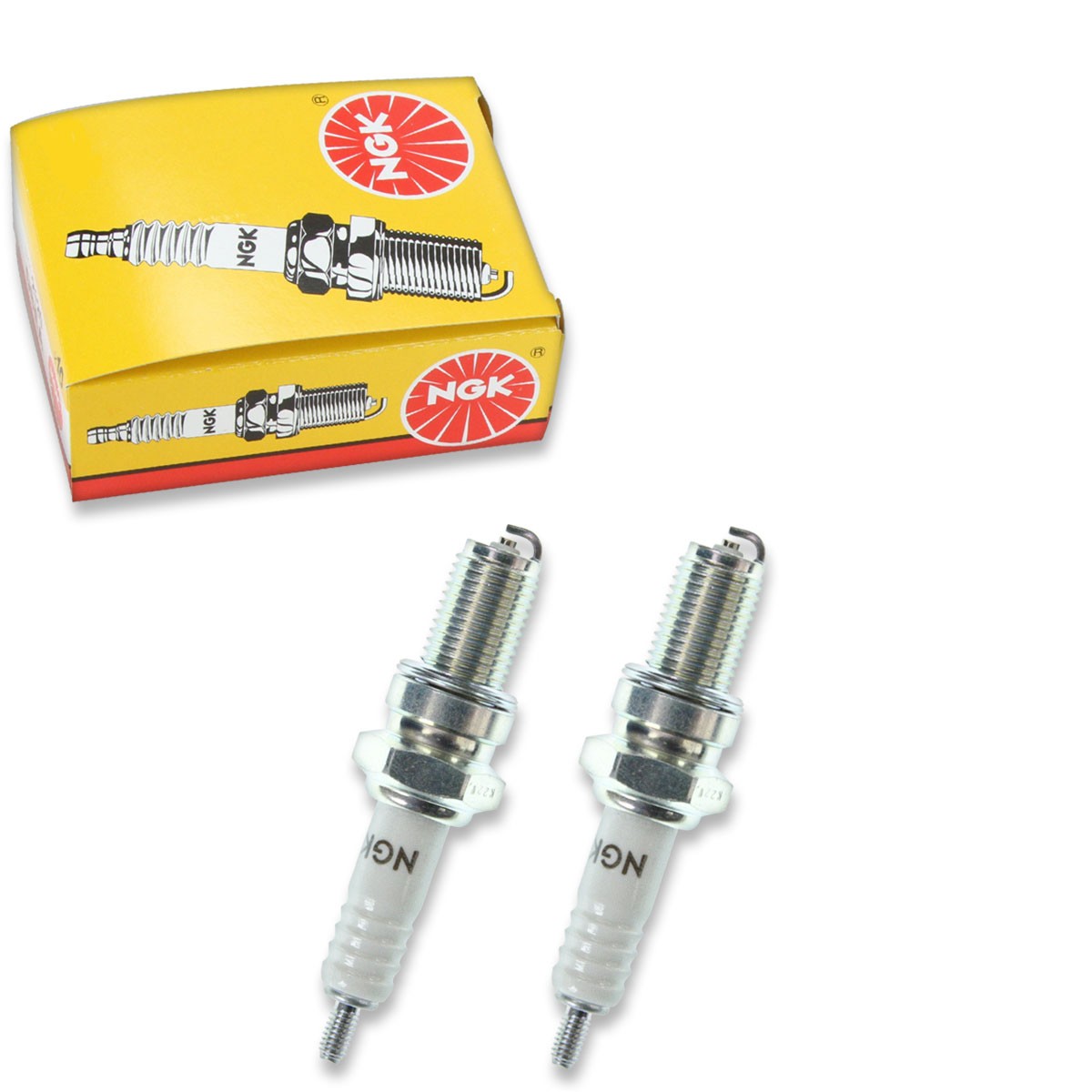 2 pc NGK 7512 D6EA Standard Spark Plugs for Z20ES-U X20ESRU X20ES-U R10 be