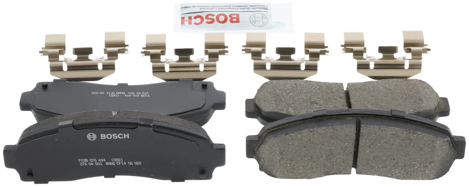 Bosch QuietCast Ceramic Brake Pad and Rotor Kit For 2010-2011 Ford Ranger Foto 4 de 4