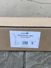 Baxi Multifit Plume Displacement PDK Terminal Kit W/ 1m Extension Black 7225716