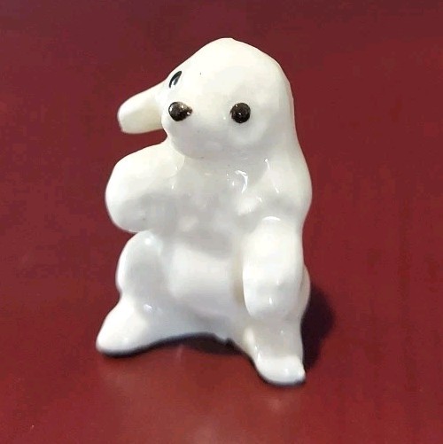 Vintage Hagen-Renaker Poodle Puppy 'CHUBBY' A-83