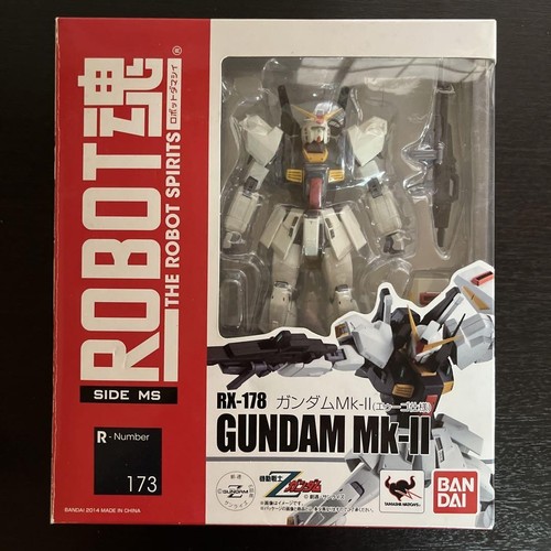 BANDAI Robot Spirits SIDE MS Gundam Mk-II (Titans Spec) – Import Giappone, 130 Mm, PVC/ABS