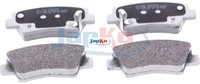 Japko 51K06 Bremsbelagsatz FüR Scheibenbremse Bremsbelagsatz BremsbeläGe