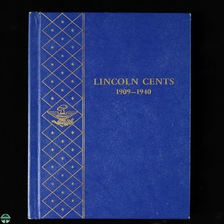 Whitman Album 9405 Lincoln Cents 1909 1940 3 Page Album (c)1960