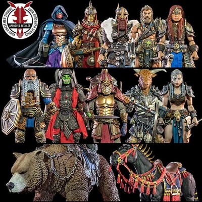 Figuren Vier Reiter Mythische Legionen Rising Sons Top Sammlung Fantasy Figur