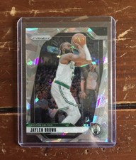 🔥Jaylen Brown 2024-25 Prizm Silver Cracked Ice Prizm #139 Celtics🔥