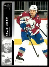 2021-22 Upper Deck Samuel Girard Colorado Avalanche #47 12257