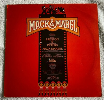 Mack & Mable, Musical Stage Show Soundtrack Album, Original Cast 1974 UK Press