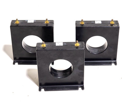 Lot of 3 Instrument Transformers Current Transformer Ratio 250.5A 6ASFT-251 600V