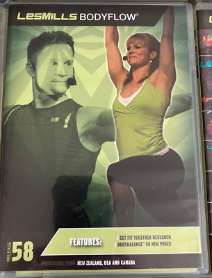 Les Mills BODYFLOW/BODYBALANCE 51-54, 56, 58, 62-65, 67- 68 (see