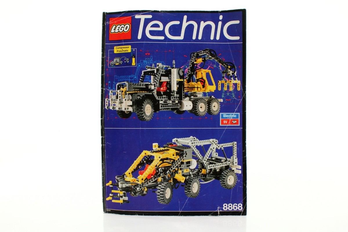 Lego Technic Set 8868 Air Tech Claw Rig 100% complete +