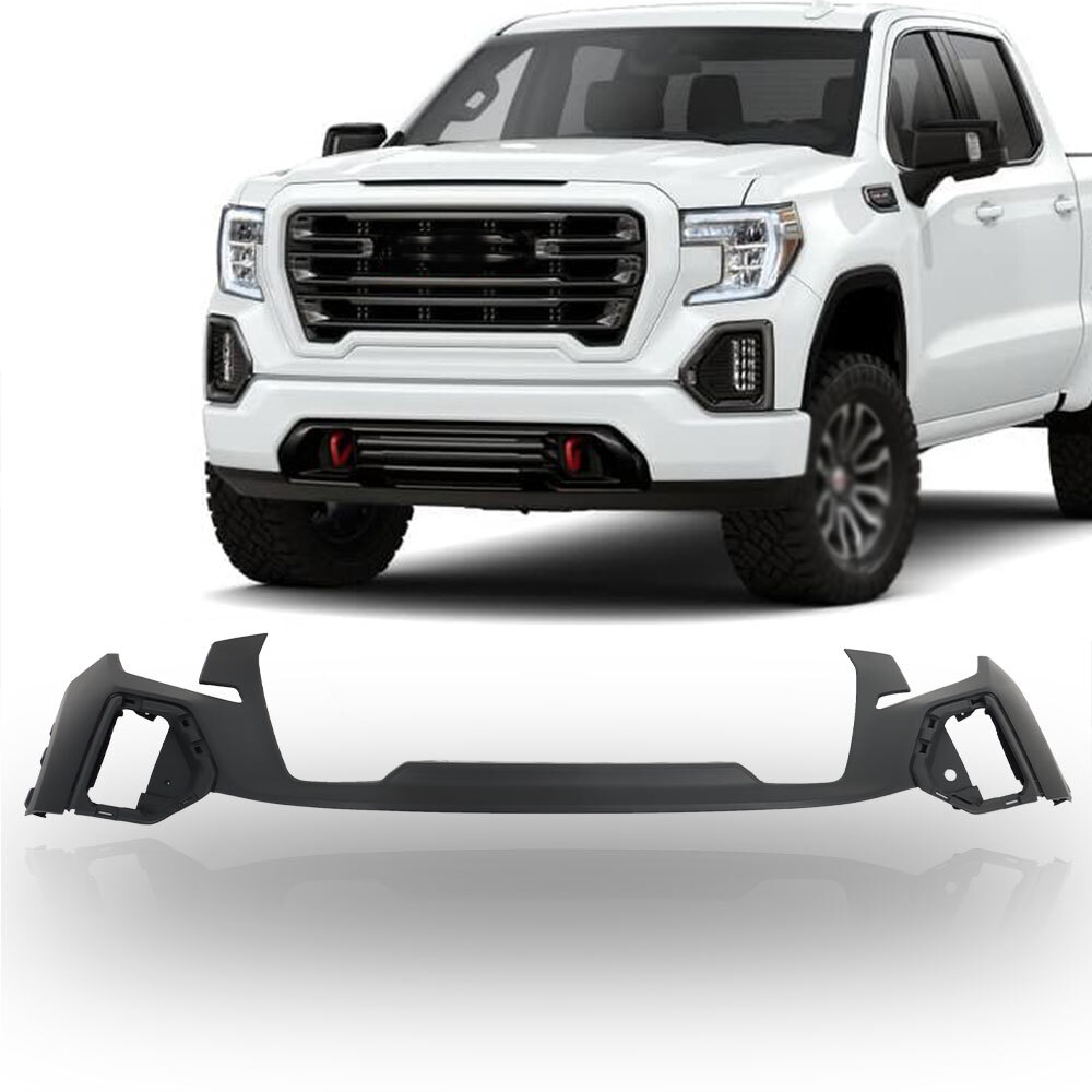 Front Upper Bumper Cover Primed Plastic – For 2019-2022 GMC Sierra 1500