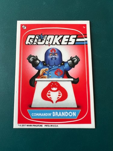 Mark Pingitore G.I. 2017 Chistes de vinilo que elijas GPK completa tu conjunto - Imagen 13 de 84
