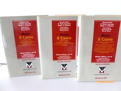 DAS HERZ - HURST McGRAW-HILL - 3 BÄNDE - JAHR 2002