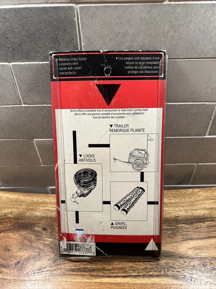 Norco Toe Clip & Strap Set | Size: Large| New - Image 4 of 4