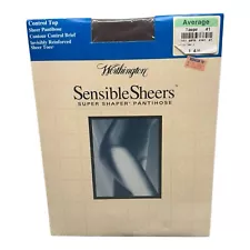 Worthington Sensible Sheers Super Shaper Pantyhose Control Top Average Taupe 41