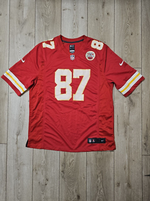 KANSAS CITY CHIEFS JERSEY KELCE JERSEY NFL AMERICAN FOOTBALL