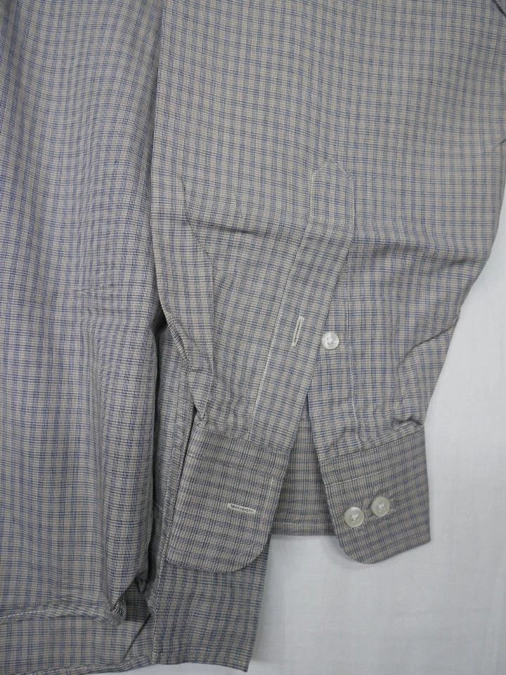 Camisa de vestir Lord & Taylor para hombre 17,5 - 34/35 gris manga larga Kensington de colección Foto 2 de 4