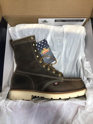 New Thorogood Steel Toe Boots Size 9