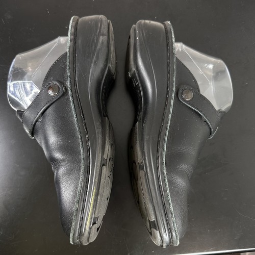 Naot Women's Size 39 US 8 Black Aster Clog Women's Leather Buckle Shoes - Picture 2 of 10