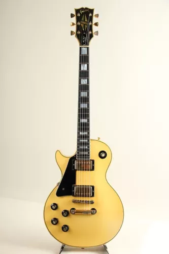 Used 1974 Gibson Les Paul Custom Left Hand White Vintage *Lefty* 4.67kg W/OHSC