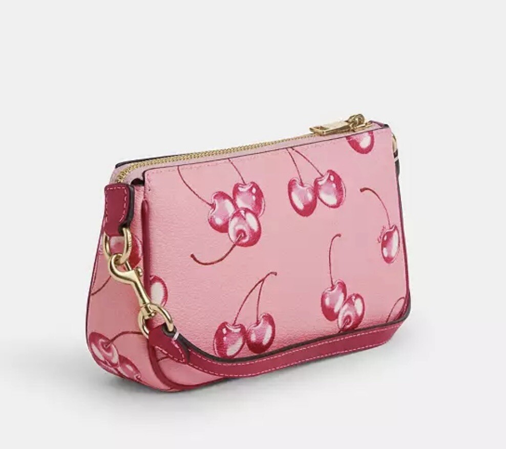 ❤️❤️NWT COACH CR827 Nolita 19 With Cherry Print | eBay