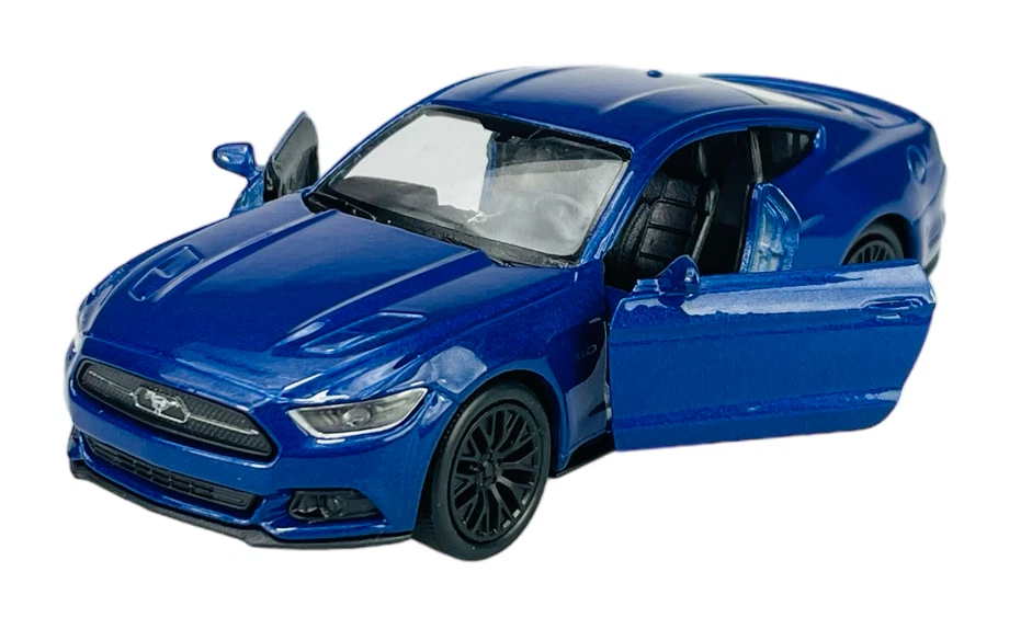 Blue mustang sales toy car